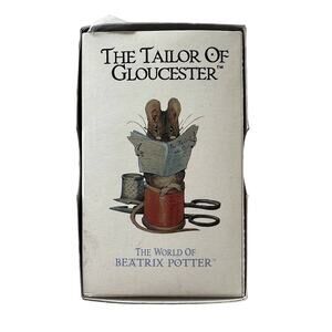 Beatrix Potter The Tailor of Gloucester Figurine NOS Peter Rabbit Vintage